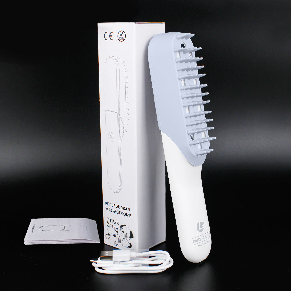 Unleash the Power of Grooming with the Pet Silicone Massage Grooming Brush